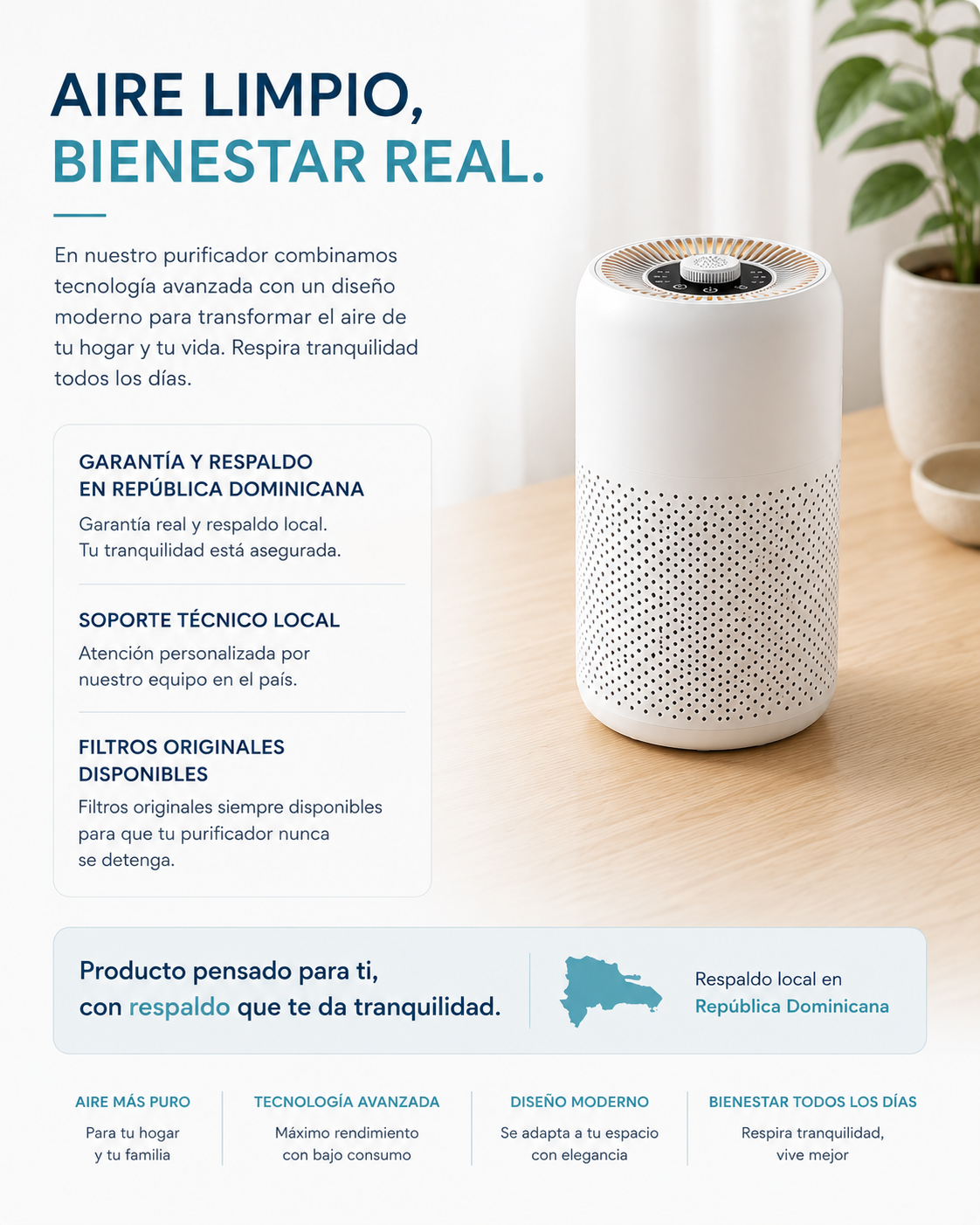Purificador de Aire HEPA Premium | Set de 2