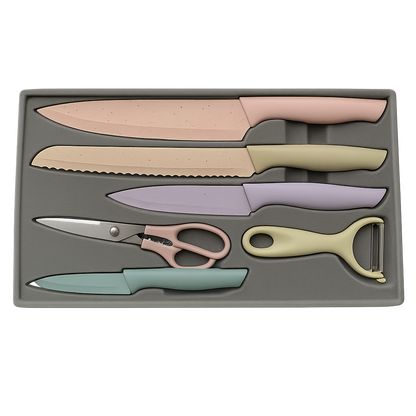 SET DE OLLA 12 PIEZAS + ALFONBRA PARA PLATOS SUPER ABSOBERTE | GRATIS SET DE 5 CUCHILLO PARA CHEF